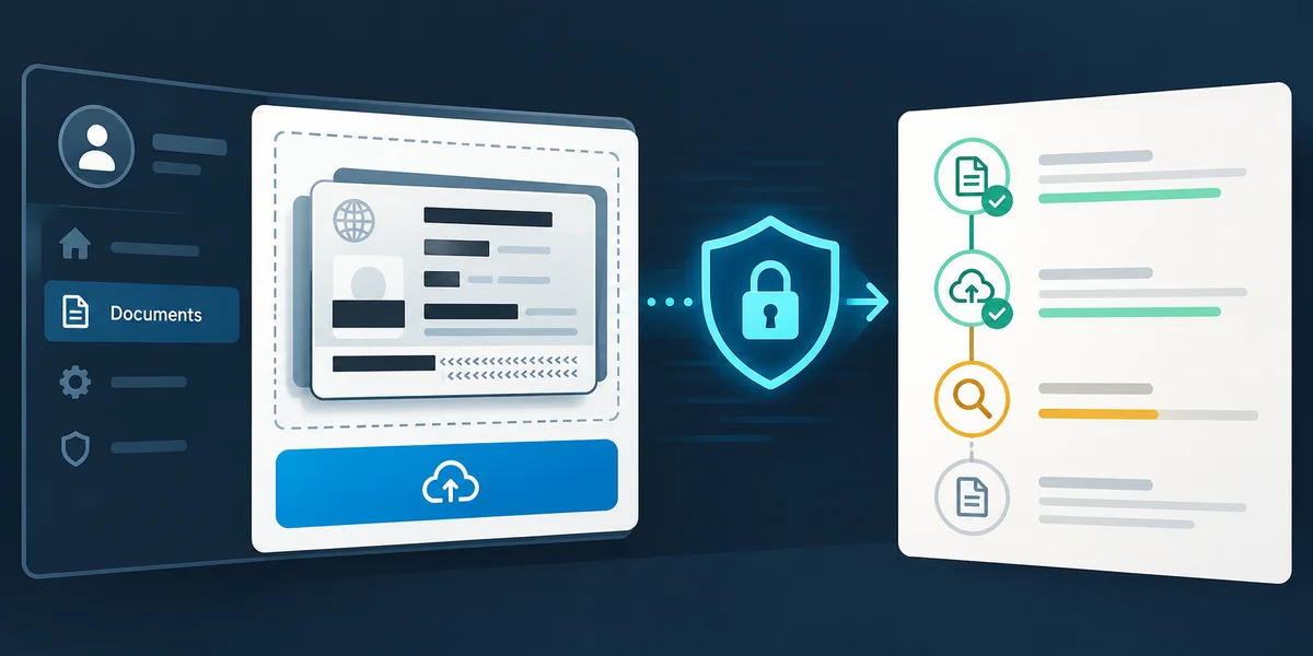 Editorial illustration: Online Gaming KYC and Document Safety: A Practical Guide